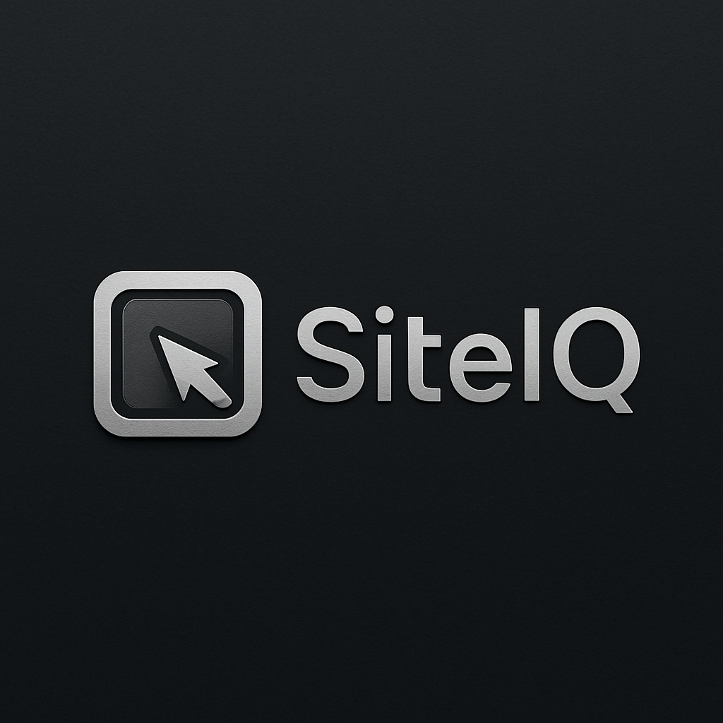 SiteIQ website mockups — UK web design